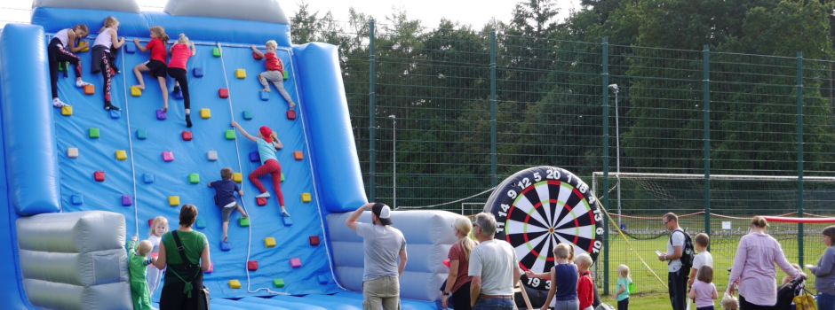 Sportfest mit vielen Attraktionen