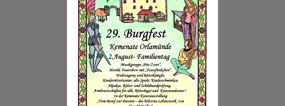 Burgfest Orlamünde