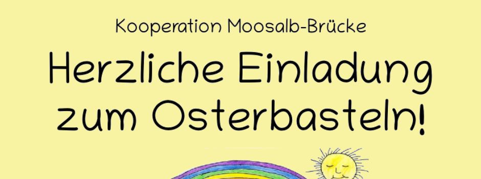 Herzliche Einladung zum Osterbasteln!      Samstag, 05, April 2025 von 14 - 16 Uhr