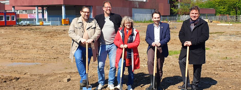 Erster Spatenstich für das neue Schulzentrum Nord