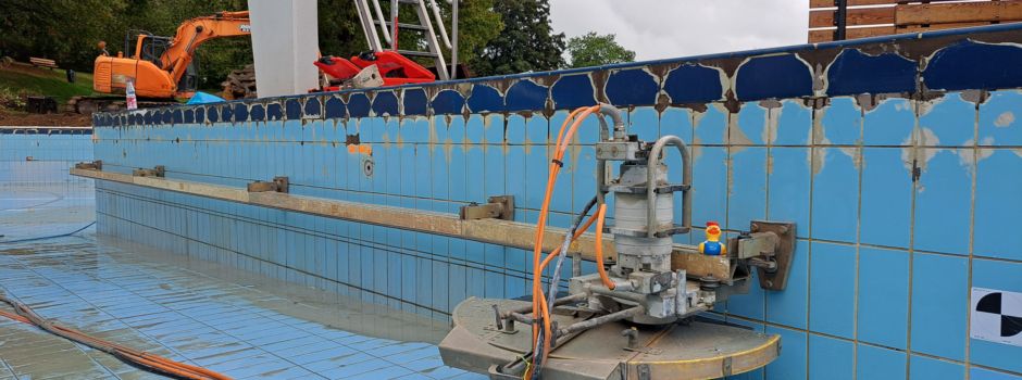 Schwimmbadsanierung im Film: Die Fortsetzung!