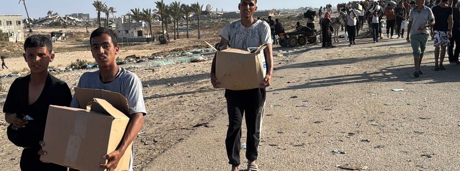 Stiftung: Zweites Verteilzentrum für Hilfsgüter in Gaza
