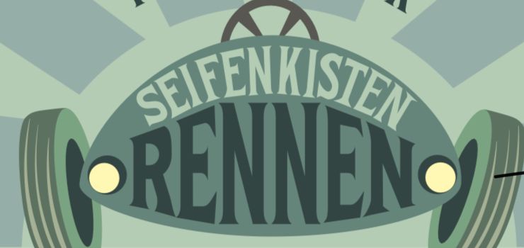 Rasen für den guten Zweck - erstes grosses Niersteiner Seifenkistenrennen