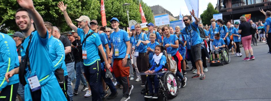 Special Olympics in Mainz haben begonnen