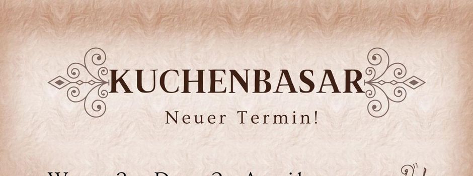 🍰 Kuchenbasar Kita „Kinnerstuw“ 🍰