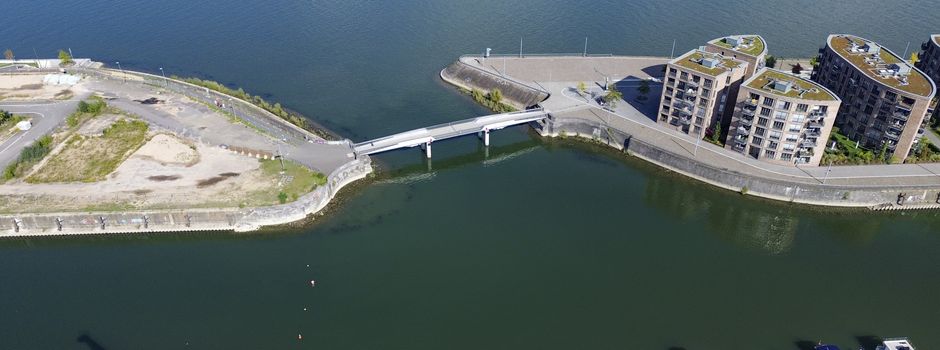 Warum die Klappbrücke am Mainzer Zollhafen gesperrt wird