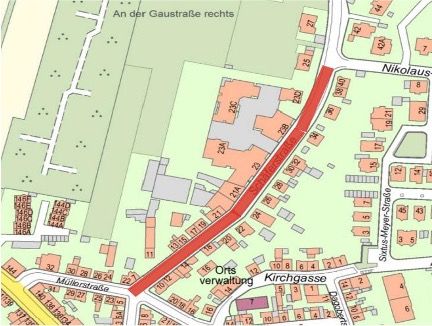 Sechs Monate Vollsperrung: Arbeiten in Wormser Schäferstraße