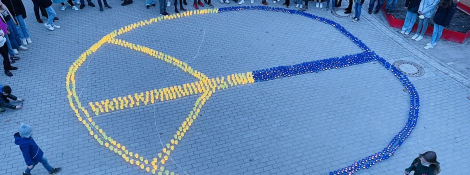 Mein Licht für den Frieden in der Ukraine