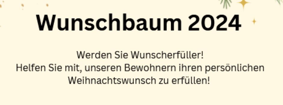 Aktion Wunschbaum des Wohnhauses im Tal: Weihnachtswünsche von Menschen mit Behinderung
