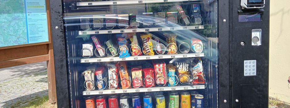 Snack Automat am Illschwanger Dorfplatz 