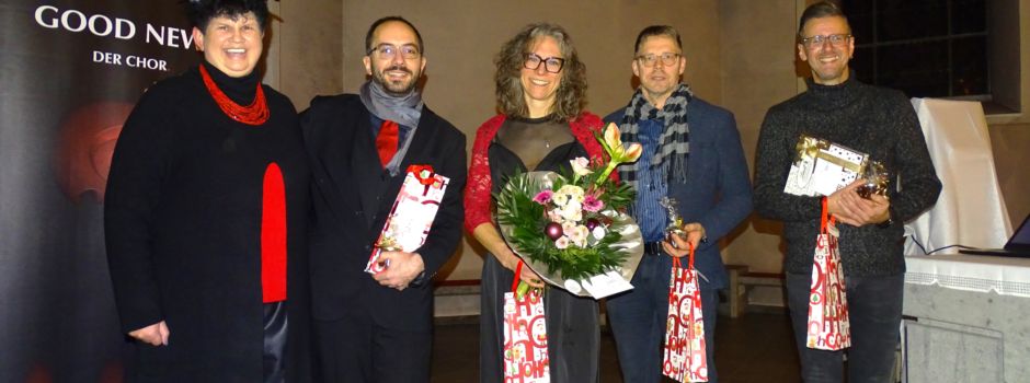 Traditionelles Advents-Mitsingkonzert von GOOD NEWS begeisterte.