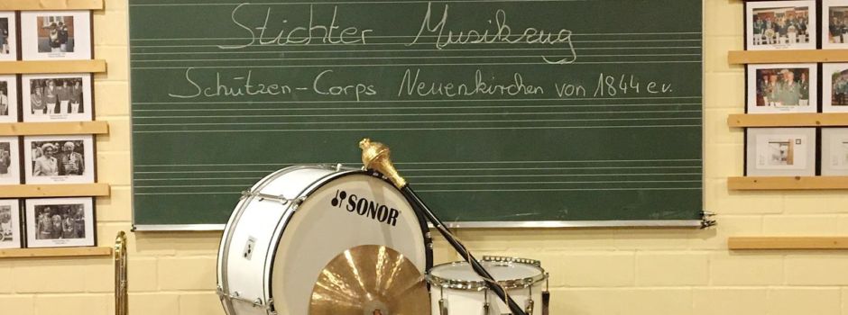 Instrumente aus dem Schrank geholt und „Stichter Musikzug“ gegründet
