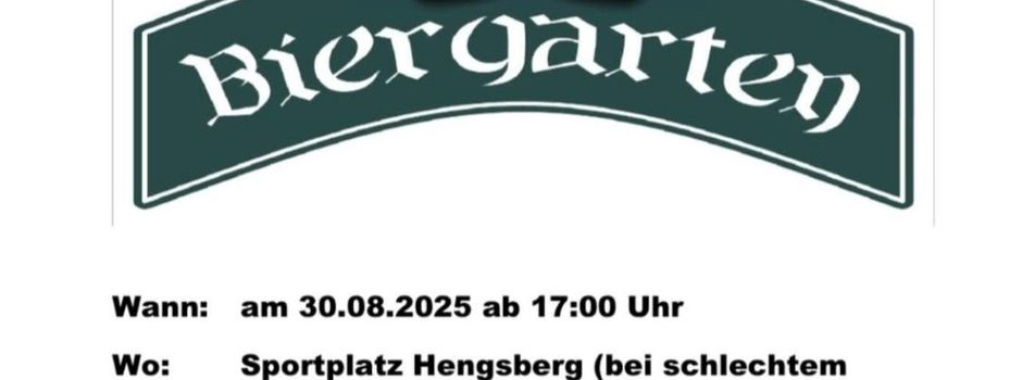 Biergarten am Sportheim Hengsberg