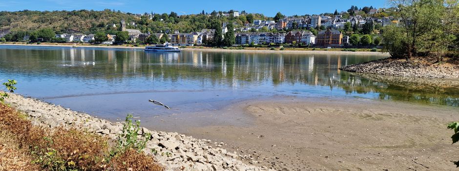 Rheinpegel in Koblenz soll unter null fallen – das sind die Folgen