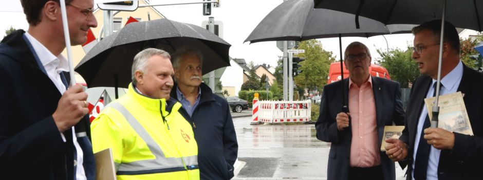 Bahnübergangssteuerungsanlage an Rheidter Südstraße fast fertig