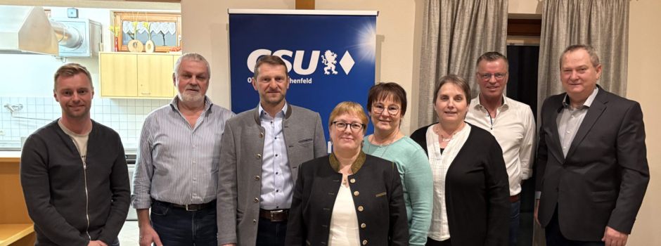 Christian Gnan weiter an der Spitze der Ehenfelder CSU