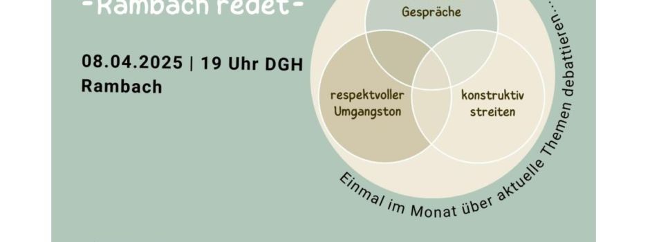 Debattier-Runde in Rambach