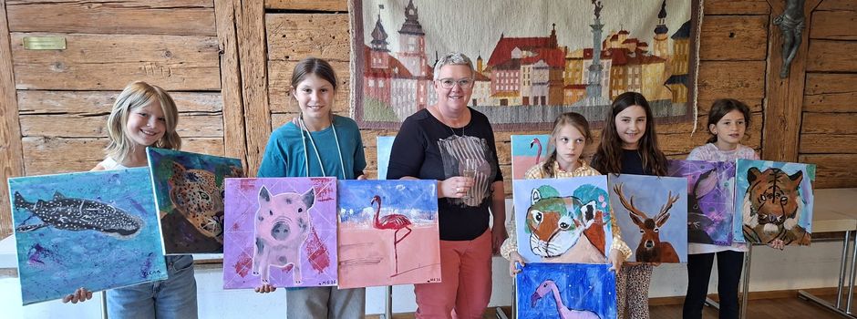 Kreative Tierwelt in Acryl 