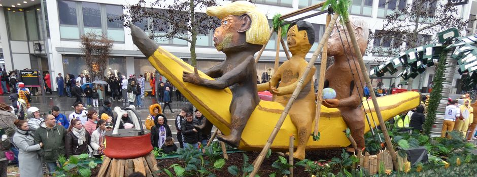 Rosenmontagszug Koblenz: RoMo-Jury prämiert die schönsten Wagen