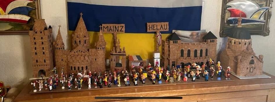 Ehepaar aus Mainz baut Miniatur- Rosenmontagsumzug