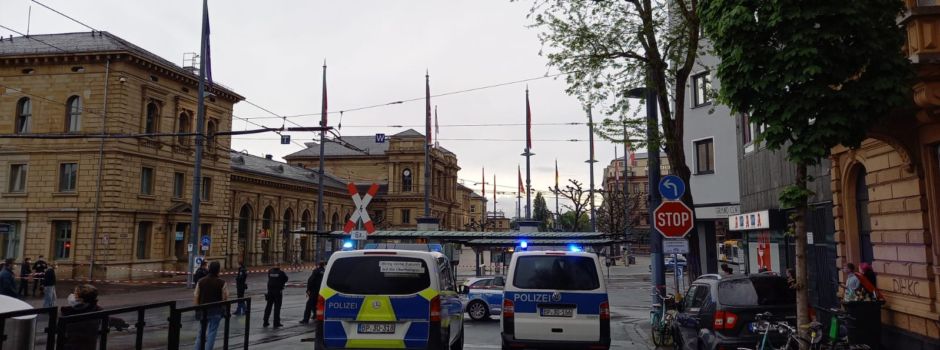 Mainzer Hauptbahnhof gesperrt: Gegenstand gesprengt