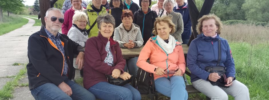 Aprilwanderung der Ortsgruppe der Volkssolidarität Neverin