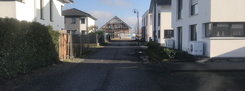 Straßenendausbau des Sorbenweg und der Litauer Straße