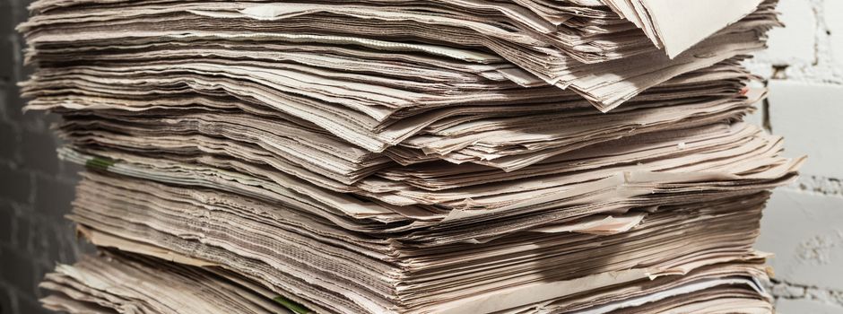 Kirchengemeinde sammelt Altpapier