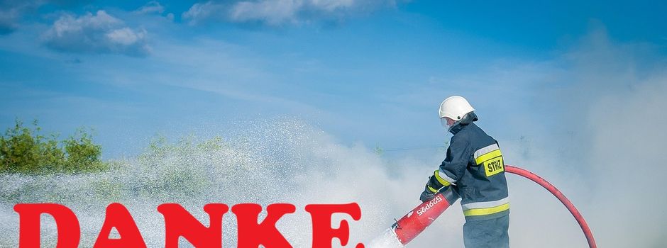 Vielen Dank für 30 Jahre Feuerwehrdienst und über 20 Jahre als Wehrführer.
