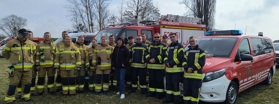 Besuch bei der Partnerfeuerwehr.