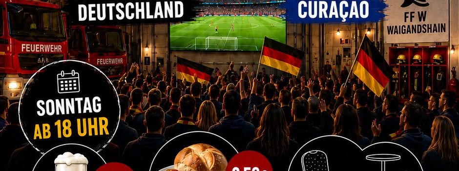 WM-Public Viewing bei der  Feuerwehr