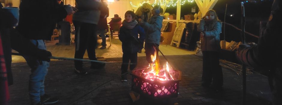 Eine schöne spontane Winterparty