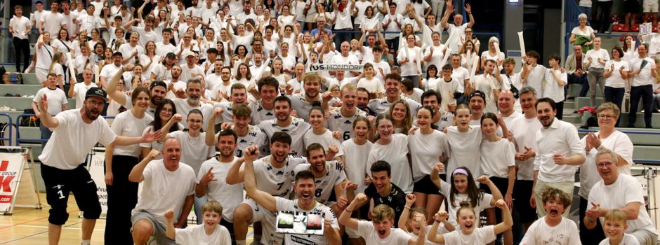 Volleyball: Mondorf gewinnt vor meisterlicher Kulisse 3:1 gegen Schüttorf