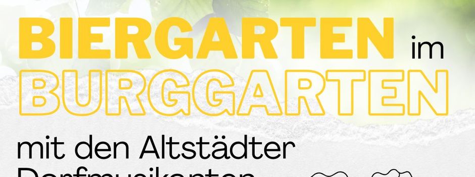 Biergarten im Burggarten
