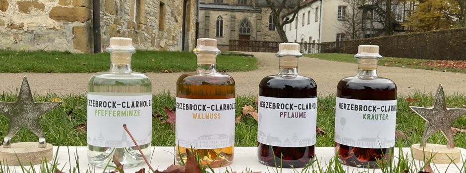 Geschenk gesucht? Herzebrock-Clarholzer Liköre: Pflaume, Pfefferminz, Walnuss und Kräuter