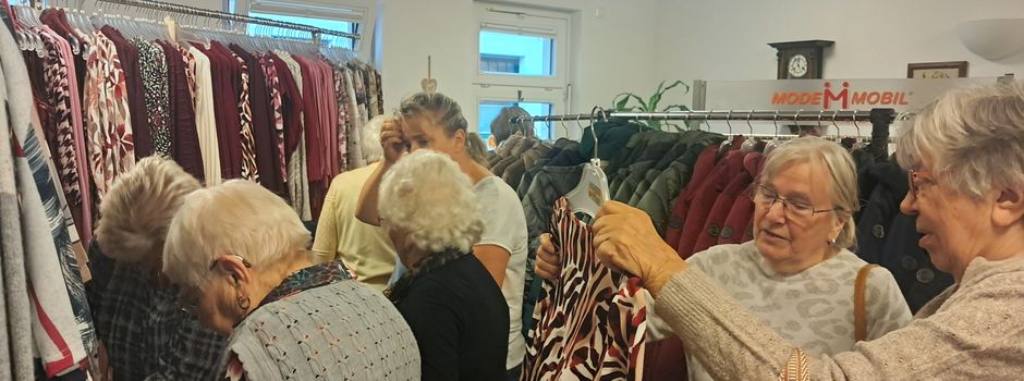 Mode auf Rädern: Ein besonderer Shopping-Tag in der DRK Tagespflege