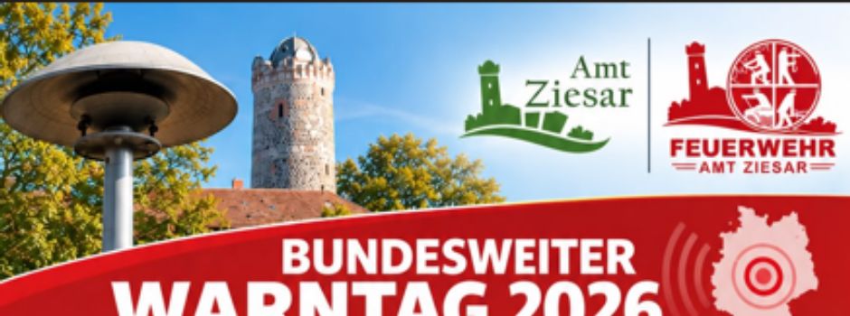 Bundesweiter Warntag 2026 - Donnerstag, 10.09.2026 ab 11:00 Uhr