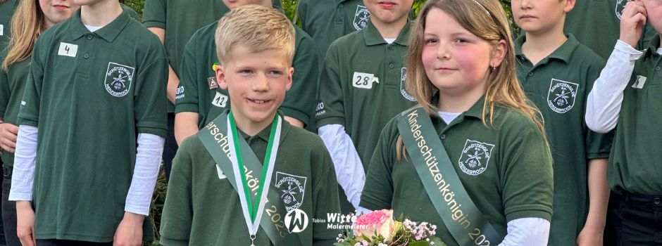 Fabian Witte ist neuer Kinderschützenkönig