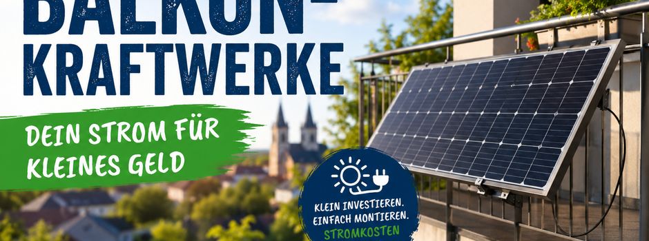 Vortrag: Balkonkraftwerke – Dein eigener Strom vom Balkon