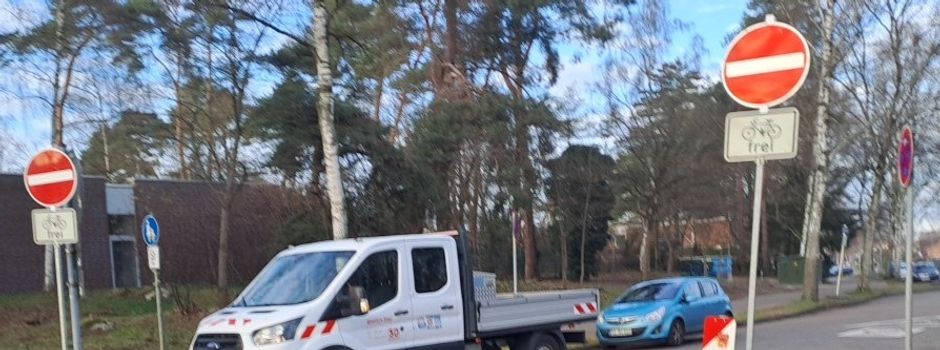 Neue Einbahnstraßenregelung am Neuen Krug