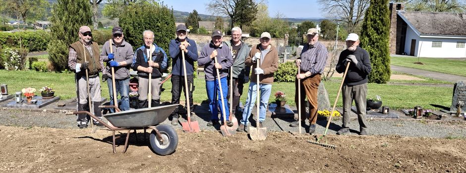 Arbeitseinsatz der Wandergruppe
