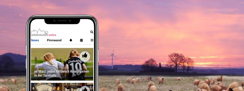Start frei für unsere neue Udenhausen-App!