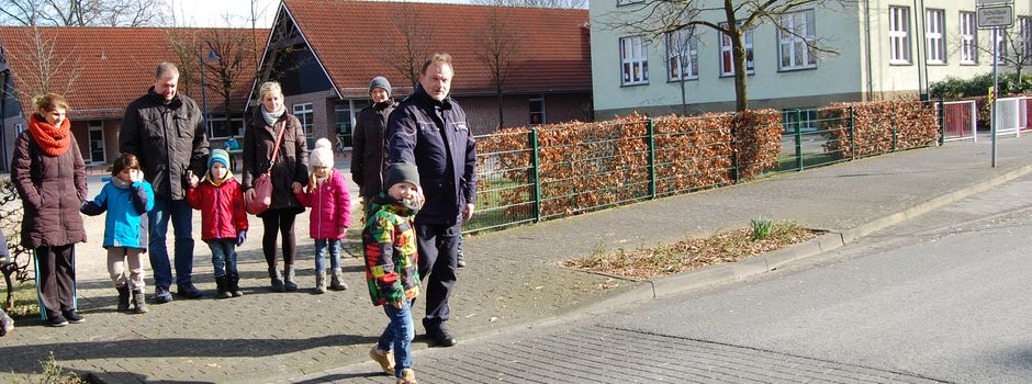 Kinder und die Gefahren im Straßenverkehr in der KITA St. Christina