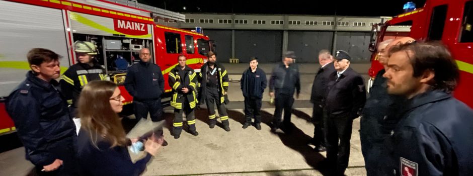 Über 100 Mainzer Feuerwehrleute in der Krisenregion im Einsatz