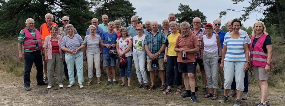 Mit Moog-Steffens 35 Kilometer rund um Schneverdingen geradelt