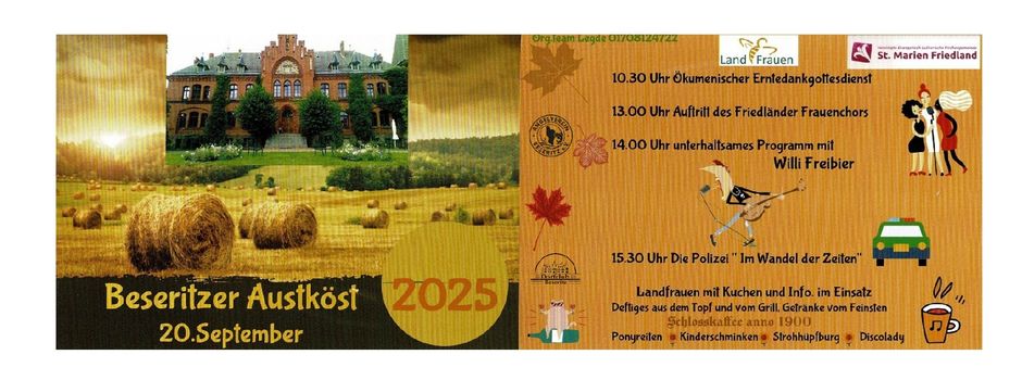 Beseritzer Austköst 2025