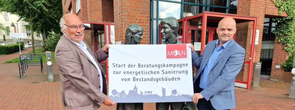 Stadt Mölln fördert Energieberatung: Kostenlose Erstberatung für 100 Haushalte