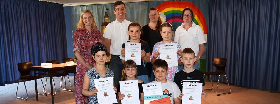 Vorlesewettbewerb an der Bolandschule: Mailo Guse siegt