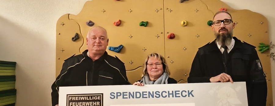 Spendenübergabe