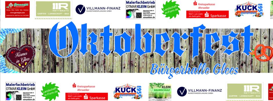 Oktoberfest in Glees am Samstag, 19. September